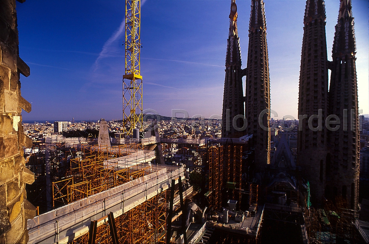 La Sagrada Familia, Barcelona, Spain
 (cod:Barcelona 02)